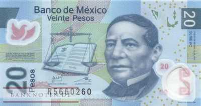 Mexico - 20  Pesos (#122-AC_UNC)