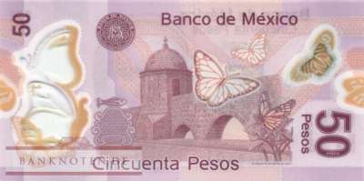 Mexico - 50  Pesos (#123A-AE_UNC)