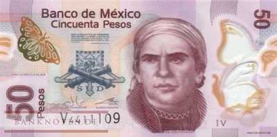 Mexico - 50  Pesos (#123A-V_UNC)