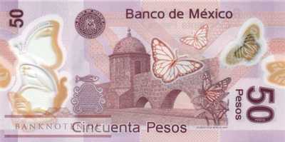 Mexico - 50  Pesos (#123Aa_UNC)