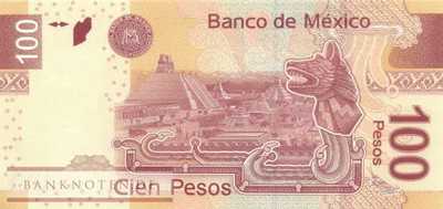 Mexico - 100  Pesos (#124f-R_UNC)