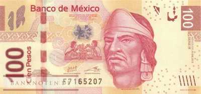 Mexico - 100  Pesos (#124f-R_UNC)