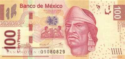 Mexico - 100  Pesos (#124g-V_UNC)