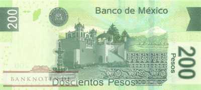 Mexico - 200  Pesos (#125-AT_UNC)