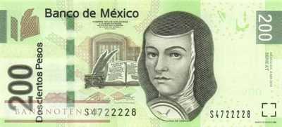 Mexico - 200  Pesos (#125-AT_UNC)