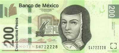 Mexico - 200  Pesos (#125-AT_UNC)