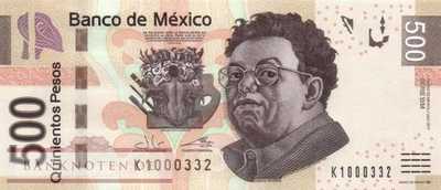 Mexico - 500  Pesos (#126-BM_UNC)