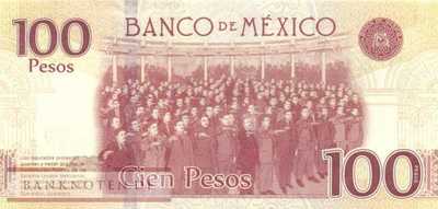Mexico - 100  Pesos - commemorative (#130a_UNC)