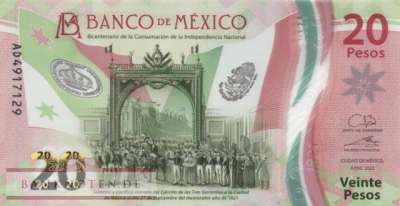 Mexico - 50  Pesos (#132a-U5_UNC)