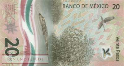 M - 20  Pesos - commemorative (#132f-U1_UNC)