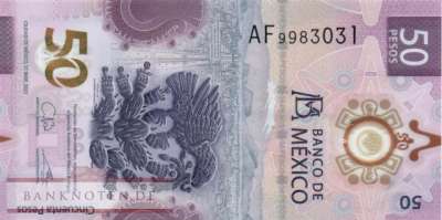 Mexico - 50  Pesos (#133a-U5_UNC)