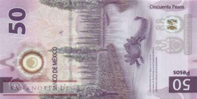 Mexico - 50  Pesos (#133b-U1_UNC)