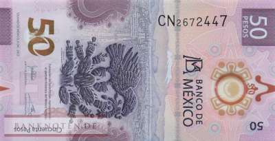 Mexico - 50  Pesos (#133e-2_UNC)