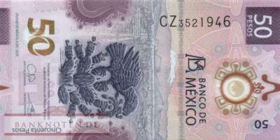Mexico - 50  Pesos (#133e-5_UNC)