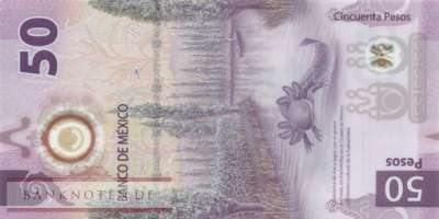 Mexico - 50  Pesos (#133e-U4_UNC)