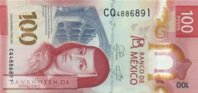 Mexico - 100  Pesos (#134f-U3_UNC)