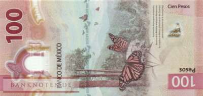 Mexico - 100  Pesos (#134h-U1_UNC)