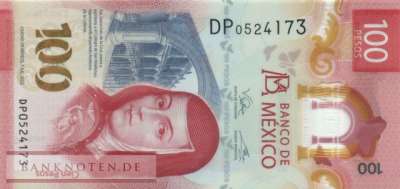 Mexico - 100  Pesos (#134h-U3_UNC)
