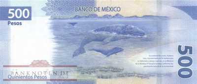 Mexico - 500  Pesos (#136a-U2_UNC)