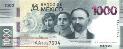 Mexico - 20  Pesos - commemorative (#137a-U2_UNC)