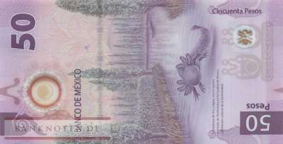 Mexico - 50  Pesos (#138-3_UNC)