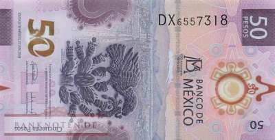 Mexico - 50  Pesos (#138a-3_UNC)