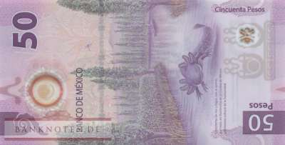 Mexico - 50  Pesos (#138a-4_UNC)