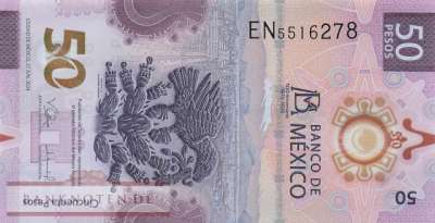 Mexico - 50  Pesos (#138a-4_UNC)