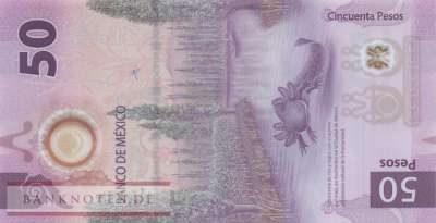 Mexico - 50  Pesos (#138a-5_UNC)
