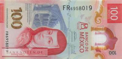 Mexico - 100  Pesos (#139a-4_UNC)