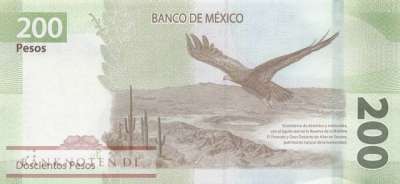 Mexico - 200  Pesos (#140a-3_UNC)