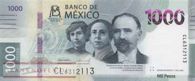 Mexico - 1.000  Pesos (#142-24-1_UNC)