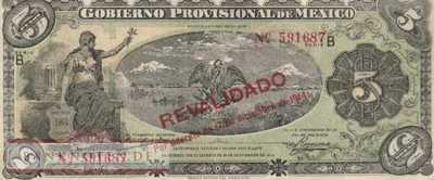 Mexico - 5  Pesos (#S0702b_VF)