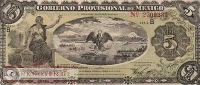 Mexico - 5  Pesos (#S1104a1_VF)