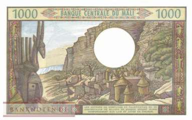 Mali - 1.000  Francs (#013e_UNC)