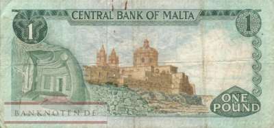Malta - 1  Lira (#031d_F)
