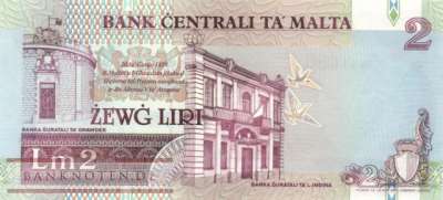 Malta - 2  Liri (#045d_UNC)