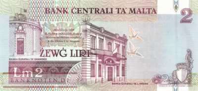 Malta - 2  Liri (#049_UNC)