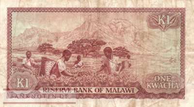 Malawi - 1  Kwacha (#014e_F)