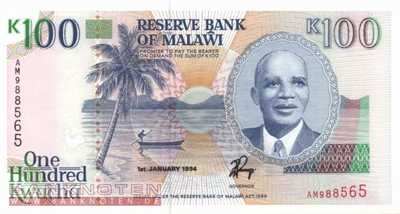 Malawi - 100  Kwacha (#029b_UNC)