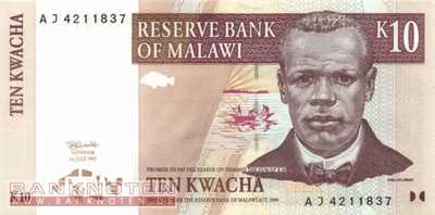 Malawi - 10 Kwacha (#037_UNC)