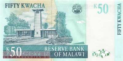 Malawi - 50  Kwacha (#039_UNC)