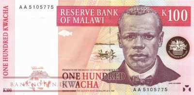 Malawi - 100  Kwacha (#040_UNC)