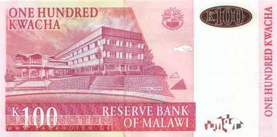 Malawi - 100  Kwacha (#046a_UNC)