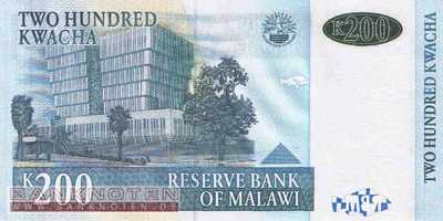 Malawi - 200  Kwacha (#047b_UNC)