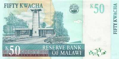 Malawi - 50  Kwacha (#053d_UNC)