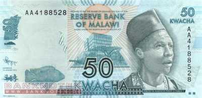 Malawi - 50  Kwacha (#058a_UNC)