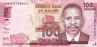 Malawi - 100  Kwacha (#059a_UNC)