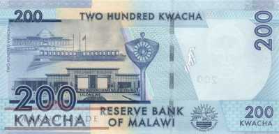 Malawi - 200  Kwacha - Ersatzbanknote (#060cR_UNC)