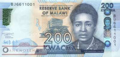 Malawi - 200  Kwacha (#060g_UNC)